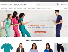 Tablet Screenshot of mypayrolldeduct.com